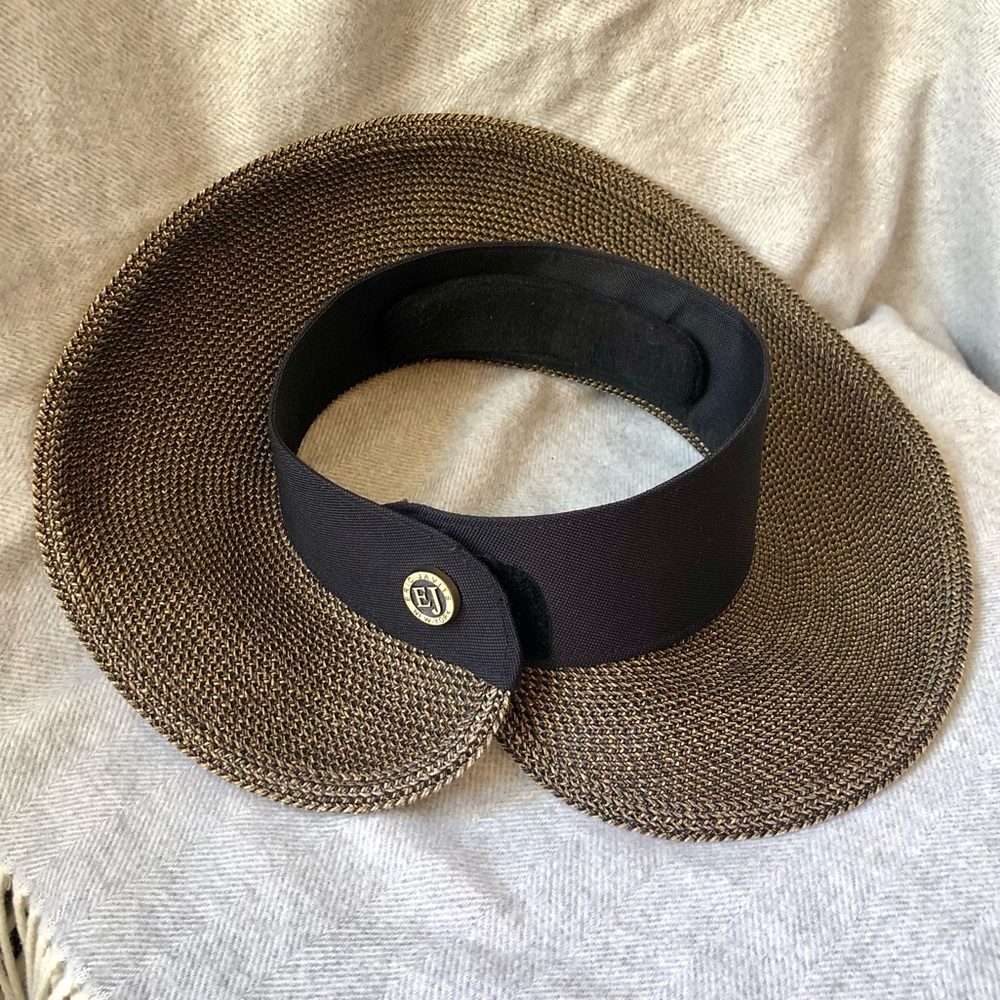 Eric Javits Squishee Halo Visor Hat
